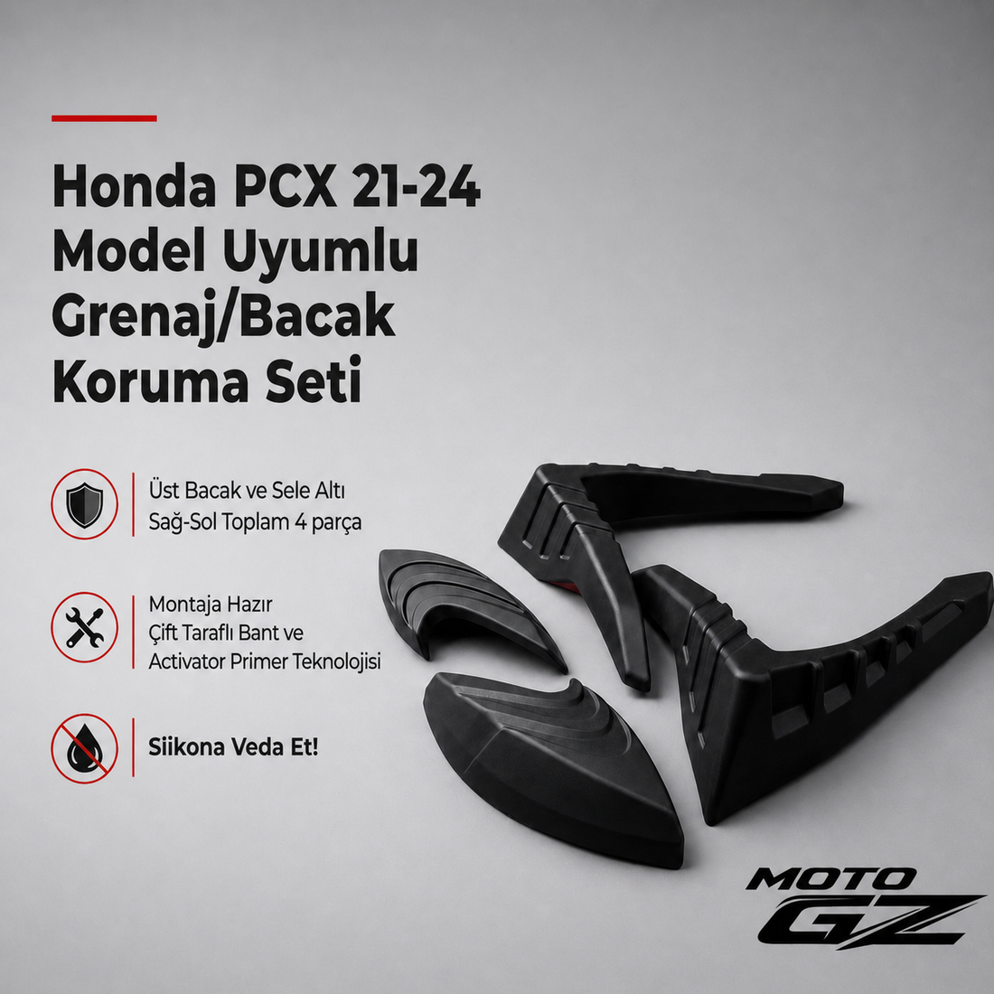 PCX grenaj koruma seti 2021 2024 uyumlu motosiklet aksesuarı