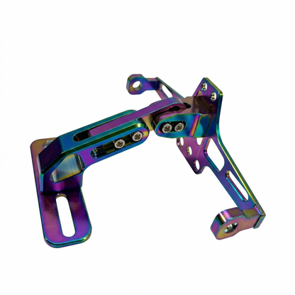 Katlanır Plakalık CNC Metal -Ledli- Sinyal Bağlantılı -BUKALEMUN