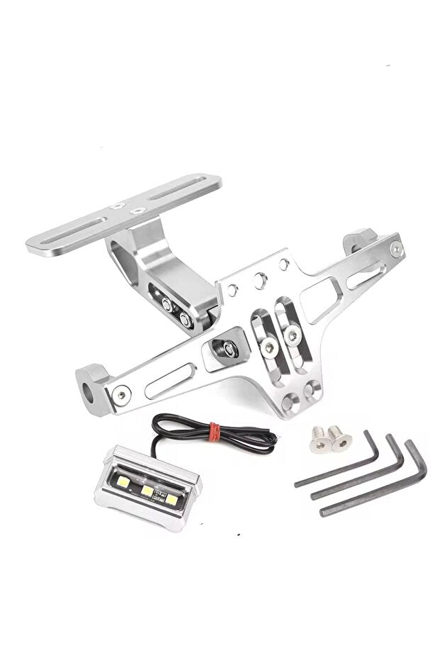 Katlanır Plakalık CNC Metal -Ledli- Sinyal Bağlantılı