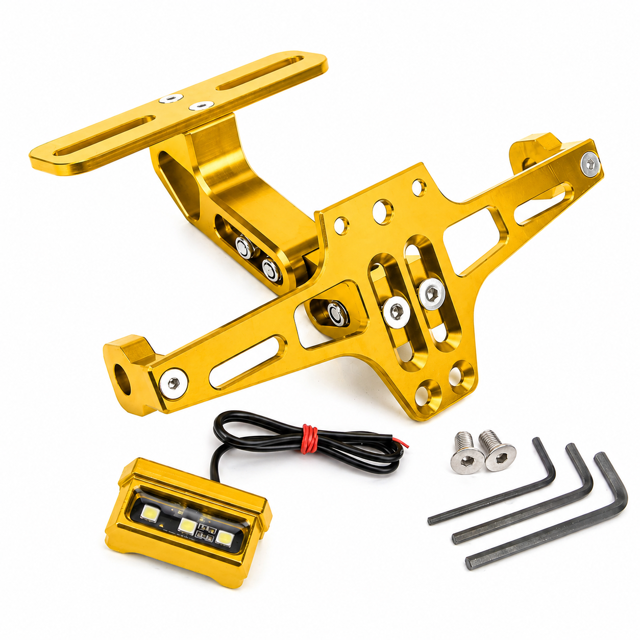 Katlanır Plakalık CNC Metal -Ledli- Sinyal Bağlantılı