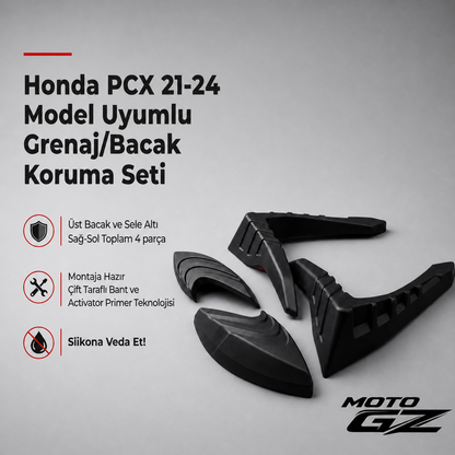 Grenaj Koruma Seti 1GKPCX2124 Darbe Emici Poliüretan by MotoGZ
